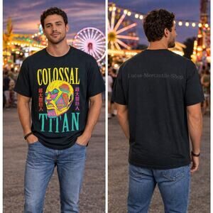Attack On Titan Colossal Titan Final Season T Shirt Men’s Medium 38-40 NWOT